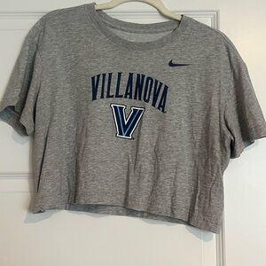 Nike Gray Villanova Women's Crop Top